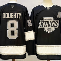 Men's Los Angeles Kings Drew Doughty #8 Black Breakaway Player Jersey