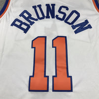 Men's New York Knicks Jalen Brunson #11 White Swingman Jersey1 - Association Edition