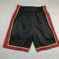 Men's Miami Heat Icon Edition Swingman Performance Shorts1 BLACK