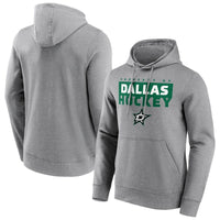 Men's Dallas Stars Gain Ground Hoodie - Sports Grey