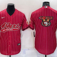 Men's San Francisco 49ers Red Player Jersey1