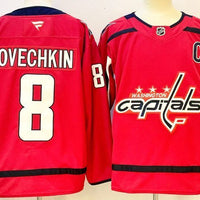 Men's Washington Capitals Alexander Ovechkin #8 Fanatics Red Player Jersey