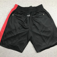 Men's Portland Trail Blazers Black Basketball Shorts1
