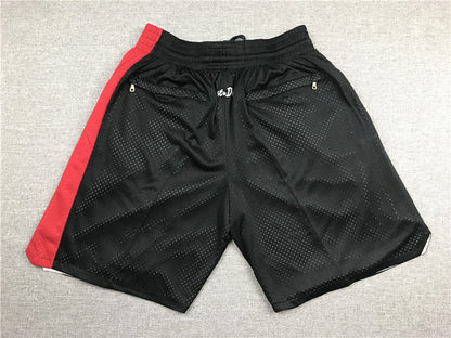 Men's Portland Trail Blazers Black Basketball Shorts1