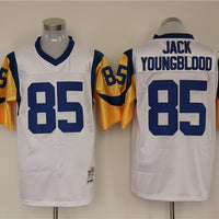 Men's San Louis Rams Jack Youngblood Mitchell & Ness White Legacy Replica Jersey1