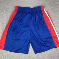 Men's Detroit Pistons Blue Pocket Shorts1