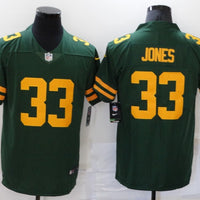 Men's Green Bay Packers Aaron Jones #33 Green Alternate Legend Player Jersey1