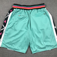 Men's San Antonio Spurs Green City Edition Pocket Shorts1
