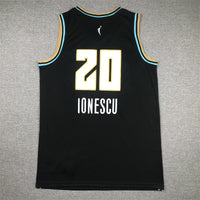 Men's New York Liberty Sabrina Ionescu #20 Black Basketball Jersey