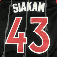 Men's Toronto Raptors Pascal Siakam Black 2020/21 Swingman Jersey1