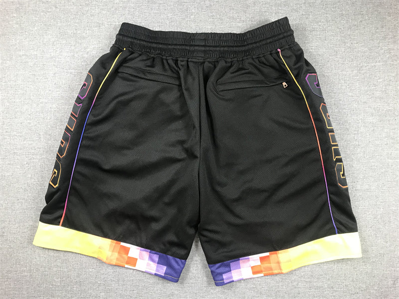 Men's Phoenix Suns Black Statement Edition Pocket Shorts1