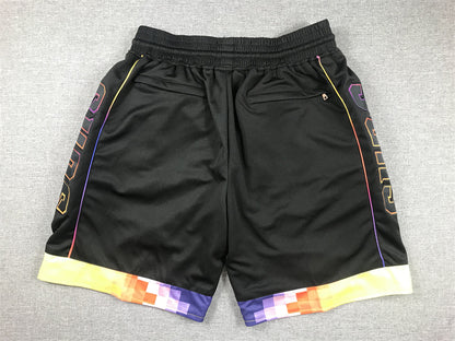 Men's Phoenix Suns Black Statement Edition Pocket Shorts1