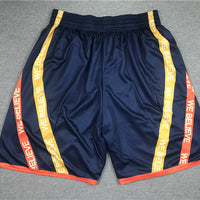 Men's Golden State Warriors Navy City Edition Basketball Shorts1
