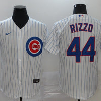 Men's Chicago Cubs Anthony Rizzo #44 White Replica Baseball Jersey1
