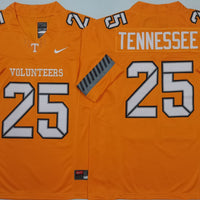 Men's Tennessee Volunteers #25 Orange Player Jersey