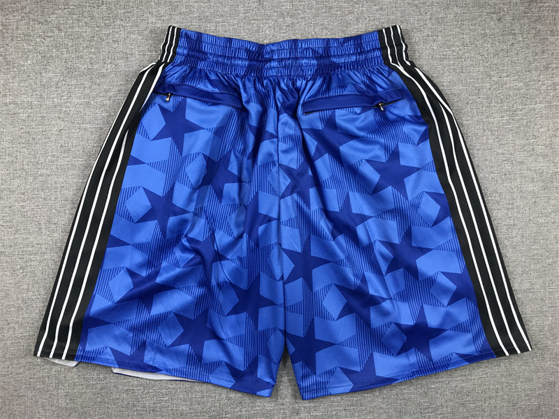 Men's Orlando Magic Blue 2023/24 Pocket Shorts1 Classic Edition