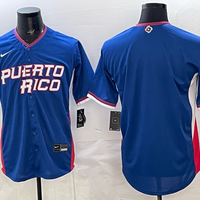 Men's Puerto Rico Baseball Royal 2026 World Baseball Classic Stadium Jersey