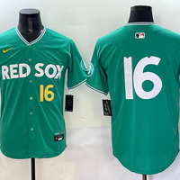 Men's Boston Red Sox Jarren Duran #16 Green 2025 City Connect Limited Player Jersey