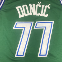 Men's Dallas Mavericks Luka Doncic Green 2020/21 Jersey1 - Classic Edition