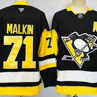 Men's Pittsburgh Penguins Evgeni Malkin #71 Fanatics Black Jersey
