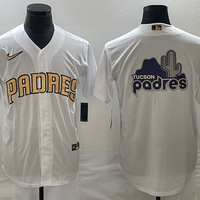 Men's San Diego Padres White Replica Team Jersey1