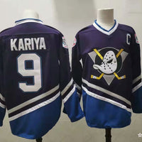 Men's Anaheim Ducks Paul Kariya #9 Navy Breakaway Jersey1