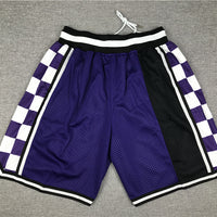 Men's Sacramento Kings Purple Basketball Shorts1