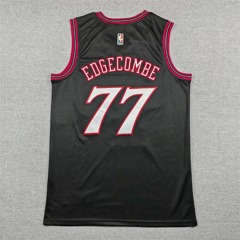 V.J. Edgecombe Philadelphia 76ers Black Classic Edition Jersey - 2