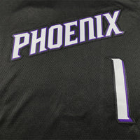 Men's Phoenix Suns Devin Booker #1 Black Swingman Jersey - Statement Edition