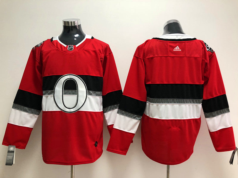 Men's Ottawa Senators Red Breakaway Player Blank Jersey1
