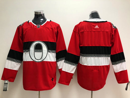 Men's Ottawa Senators Red Breakaway Player Blank Jersey1