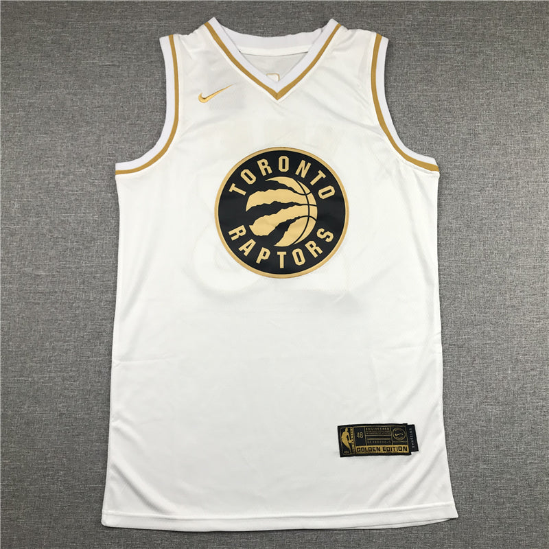 Men's Toronto Raptors Fred VanVleet White Swingman Player Jersey1