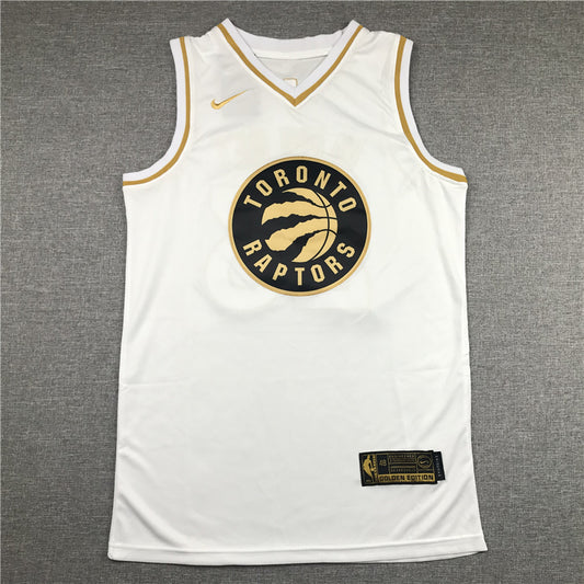 Men's Toronto Raptors Fred VanVleet White Swingman Player Jersey1