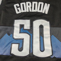 Men's Denver Nuggets Aaron Gordon #50 Black 2023/24 Swingman Jersey1 - City Edition