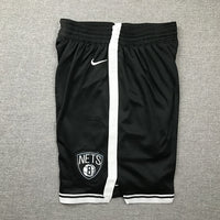Men's Brooklyn Nets Black Basketball Shorts1