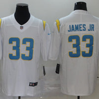 Men's Los Angeles Chargers Derwin James #33 White Game Jersey1