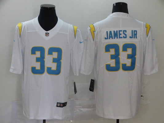Men's Los Angeles Chargers Derwin James #33 White Game Jersey1