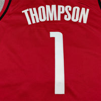 Men's Houston Rockets Amen Thompson #1 Red Swingman Player Jersey - Icon Edition