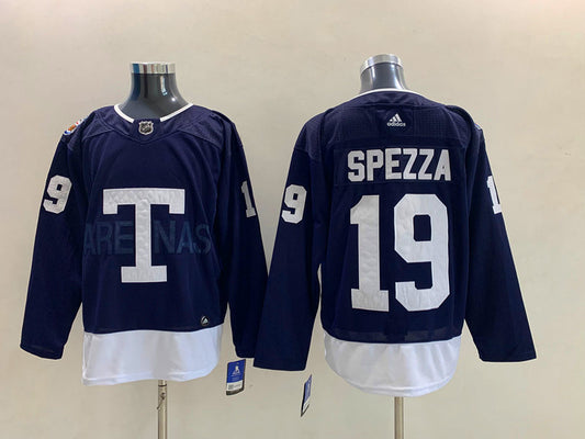 Men's Toronto Maple Leafs Jason Spezza #19 Blue Player Game Jersey1