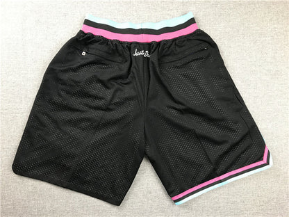 Men's Miami Heat Black Basketball Shorts1 City Edition