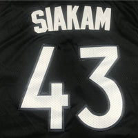 Men's Toronto Raptors Pascal Siakam Black/Purple 2020/21 Swingman Player Jersey1