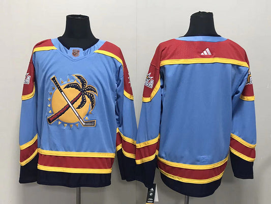 Men's Florida Panthers Blue Blank Player Jersey1