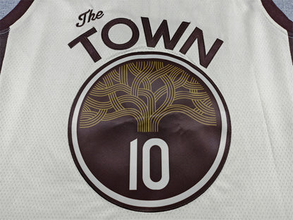 Men's Golden State Warriors Jimmy Butler III #10 Tan 2025/26 Swingman Jersey - City Edition