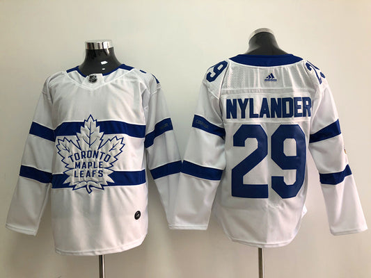 Men's Toronto Maple Leafs William Nylander #29 White Game Jersey1