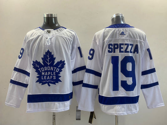 Men's Toronto Maple Leafs Jason Spezza #19 White Player Jersey1