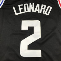Men's LA Clippers Kawhi Leonard #2 Black 2022/23 Fastbreak Jersey1 - City Edition