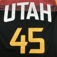 Men's Utah Jazz Donovan Mitchell 2021/22 Swingman Player Jersey1 - City Edition