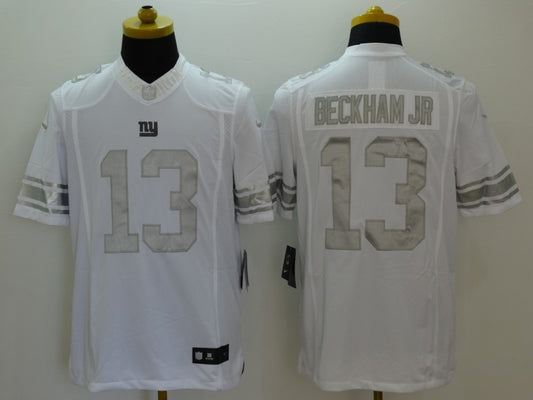 Men's New York Giants Odell Beckham Jr. #13 White Alternate Game Jersey1