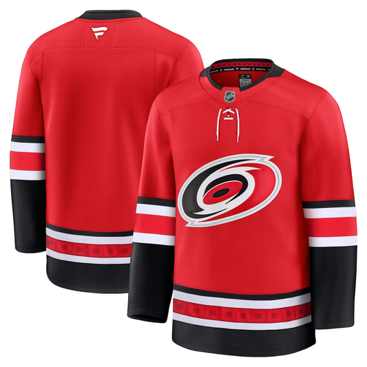 Men's Carolina Hurricanes Fanatics Red Premium Blank Jersey