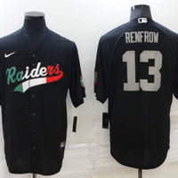 Men's Las Vegas Raiders Hunter Renfrow #13 Black Player Game Jersey1 Joint Edition
